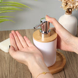 Badaccessoarer Set med Bambulock – 4-delars Set för Badrumsinredning Carvallo