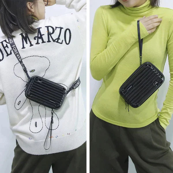 Crossbody väska hård skal kompakt axelväska Carvallo