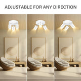 FlexiLight - 3-ljus Takspot med Vridbara Högar, GU10 Fäste Carvallo