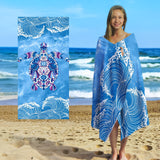 Mikrofiberstrandlakan – Mjukt, iögonfallande, stor passform MILA Sverige