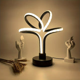 LumiNordic - Modern Nordiskt Inspirerad USB LED Bordslampa Carvallo