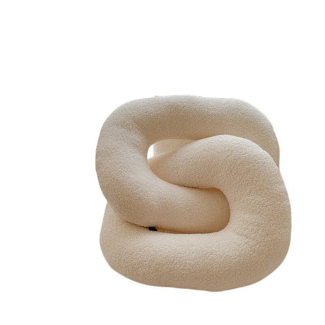 Abstract Formad Soffkudde i Plush Vågig Design Carvallo