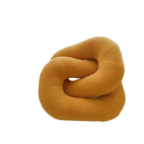 Abstract Formad Soffkudde i Plush Vågig Design Carvallo