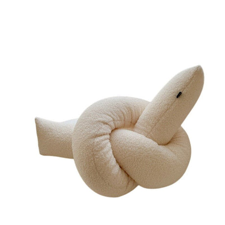Abstract Formad Soffkudde i Plush Vågig Design Carvallo