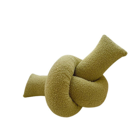 Abstract Formad Soffkudde i Plush Vågig Design Carvallo