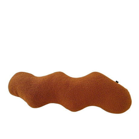 Abstract Formad Soffkudde i Plush Vågig Design Carvallo