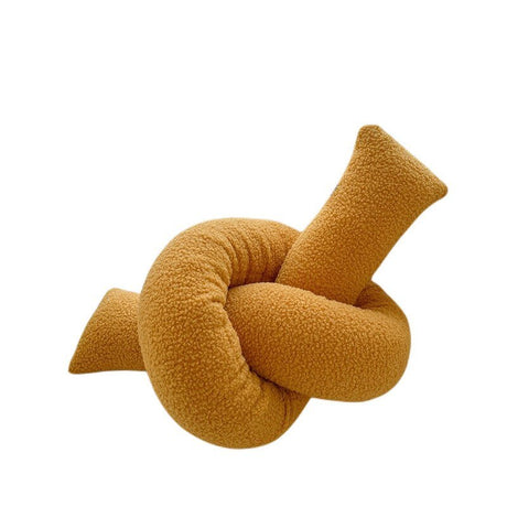 Abstract Formad Soffkudde i Plush Vågig Design Carvallo