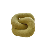 Abstract Formad Soffkudde i Plush Vågig Design Carvallo