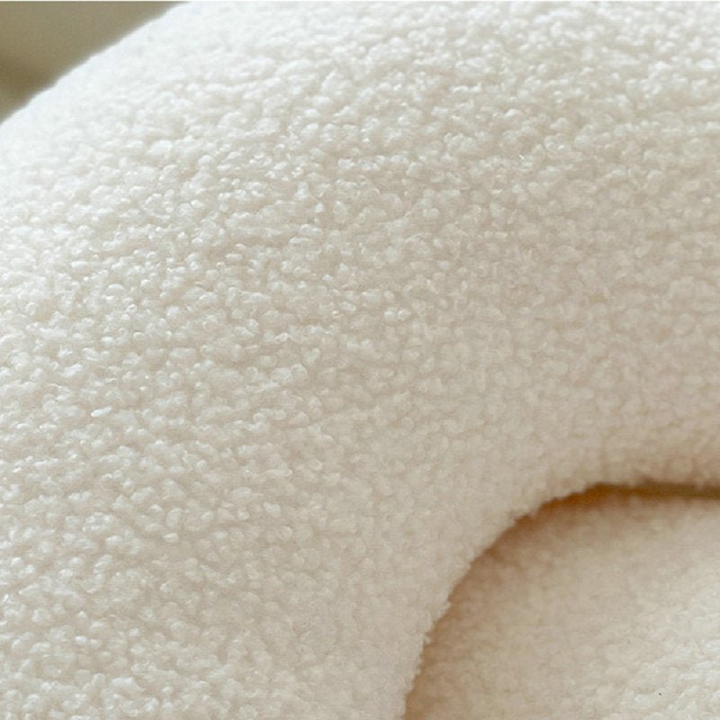 Abstract Formad Soffkudde i Plush Vågig Design Carvallo