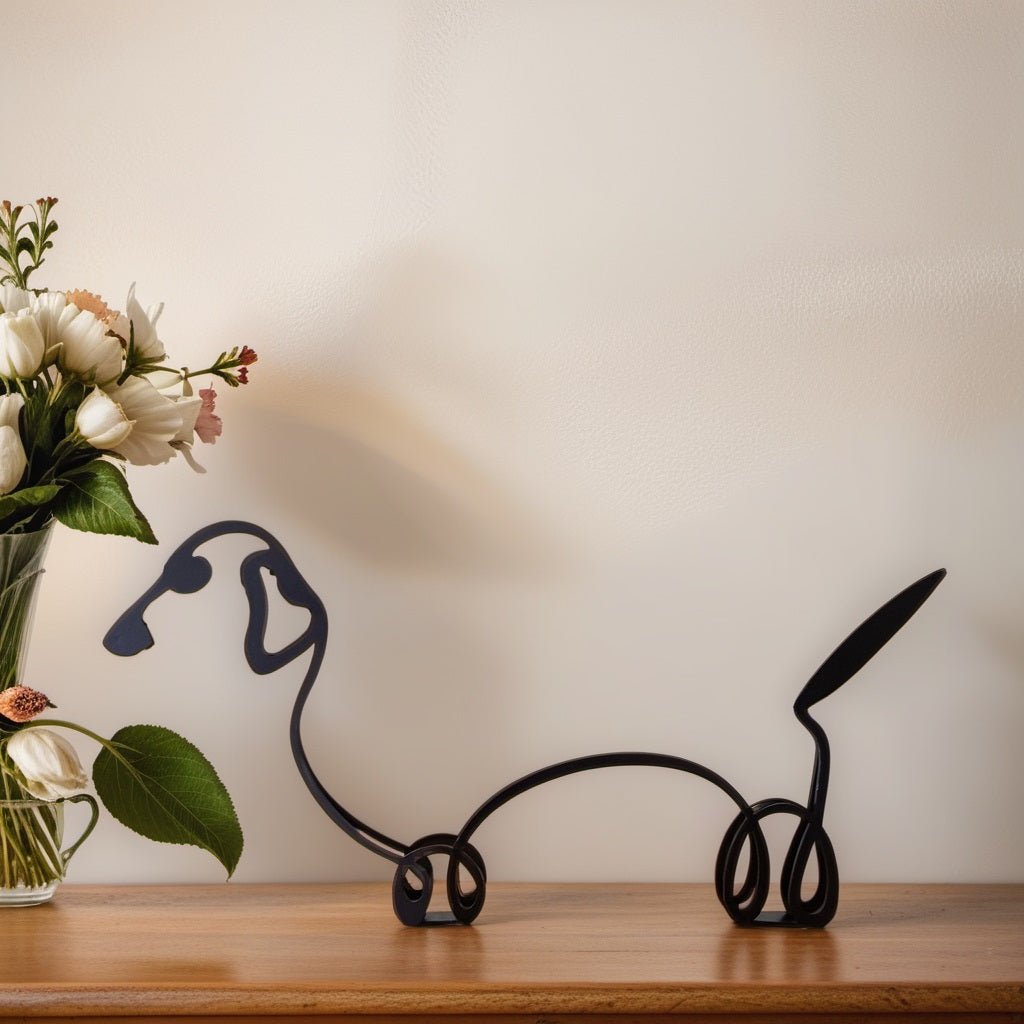 PawSculpt - Unika abstrakta hundskulpturer för passionerade djurälskare Carvallo