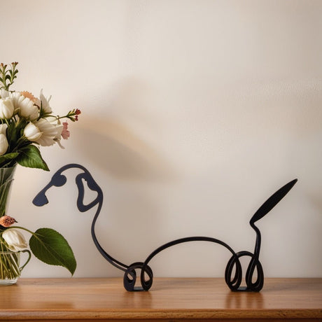 PawSculpt - Unika abstrakta hundskulpturer för passionerade djurälskare Carvallo