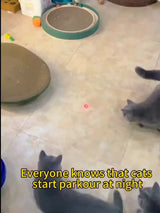 Katt Laser Leksak Uppladdningsbar Interaktiv Husdjur Teaser Carvallo