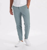 Herrbyxor Modern Passform 100% Bomull Italiensk Stil