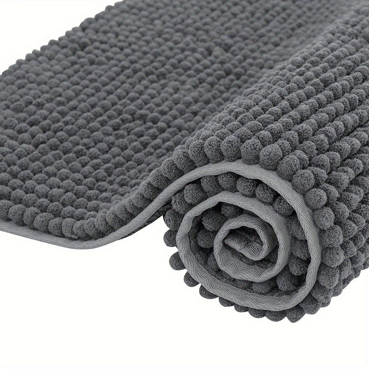 Ultra-Mjuk Chenille Badmatta – Perfekt för Badrum eller Entré Carvallo