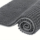 Ultra-Mjuk Chenille Badmatta – Perfekt för Badrum eller Entré Carvallo