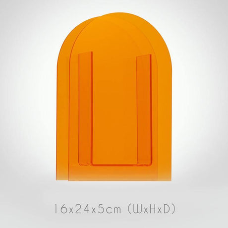 Levande akryl geometrisk blommig vas MILA Sverige