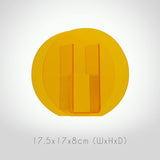 Levande akryl geometrisk blommig vas MILA Sverige