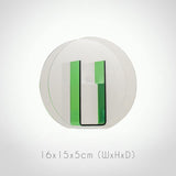 Levande akryl geometrisk blommig vas MILA Sverige