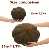 Mysig Pumpa Kudde - Mjuk, Färgglad Dekoration för Halloween och Fester Carvallo