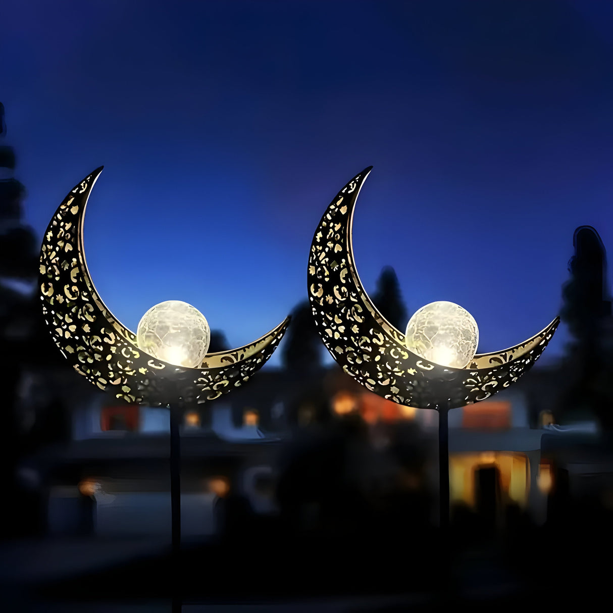 AuroraMeadow Light – Dekorativ solcells trädgårdslampa Carvallo