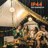 4 i 1 Camp Lights - Ljuslängder med 8 belysningslägen Carvallo
