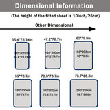 Mjuk andningsbar bäddvadder - Perfekt passform och skydd för din säng Carvallo