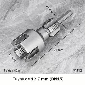 Carvallo Duo – Präzise Gewinde inuti & utanför med bara 1 verktyg (2-pack) Carvallo