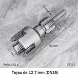 Carvallo Duo – Präzise Gewinde inuti & utanför med bara 1 verktyg (2-pack) Carvallo