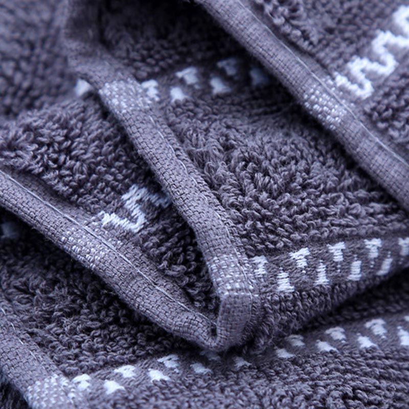 Randig Badhandduk Badrumshandduksset 100% Bomull Carvallo