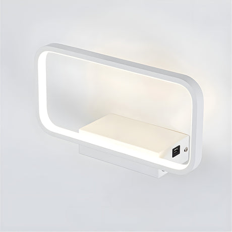 GloSwitch Ljus – Modern Trådlös USB-Laddning LED-Vägglampa för Inomhusbruk Carvallo