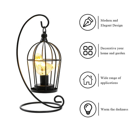 Fågelbur Bordslampa Carvallo