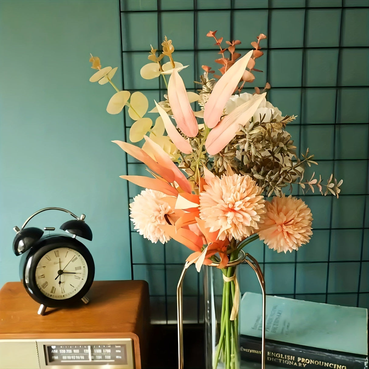 Konstgjord Blomsterbukett – Lämplig för Bröllop och Säsongsdekoration Carvallo