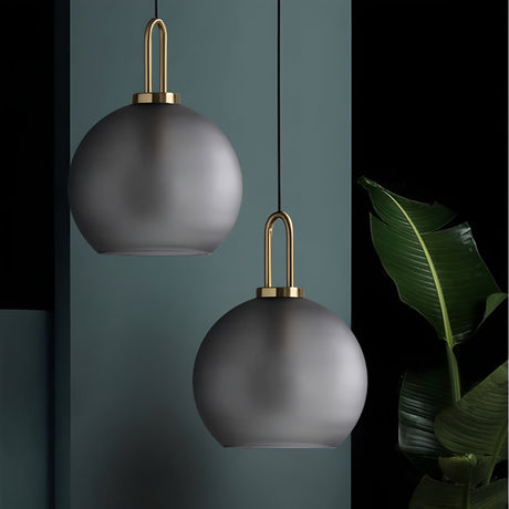 CrystalHue Light - Nordisk glaskula pendellampa Carvallo