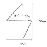 Carvallo – Multifunktionell klädhängare med hylla och platsbesparande design Carvallo