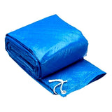 Carvallo ClearSplash CoverPro | Med dragsko | För trädgårdspooler | Väderbeständig & Passande | I olika storlekar Carvallo