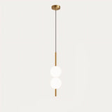 LED-Hänglampa med akrylkula – Dekorativt klart belysning för bostadsutrymmen Carvallo