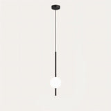 LED-Hänglampa med akrylkula – Dekorativt klart belysning för bostadsutrymmen Carvallo