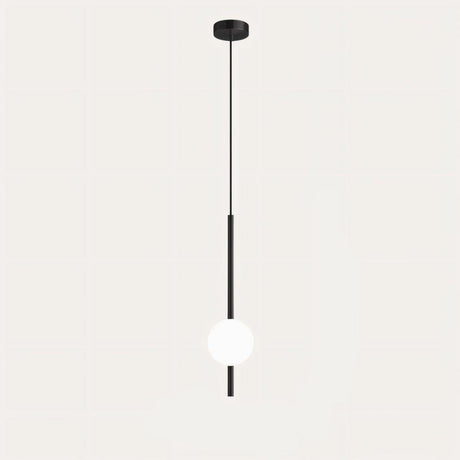 LED-Hänglampa med akrylkula – Dekorativt klart belysning för bostadsutrymmen Carvallo