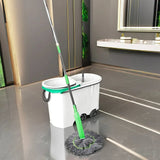 MopTiq – 360° roterande mikrofiberduk med handsfree vridning för enkel rengöring Carvallo