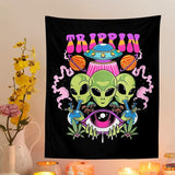 Alien Vägghängande Tapestry - Jacquard 100% Polyester Dekor Carvallo