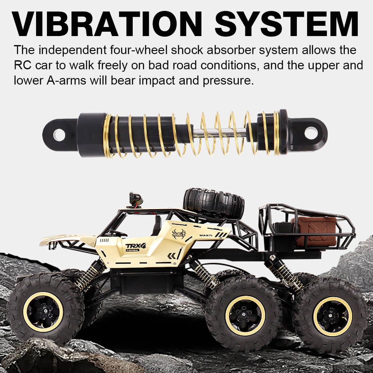 Fjärrkontroll Off-Road Monster Truck Leksak Carvallo