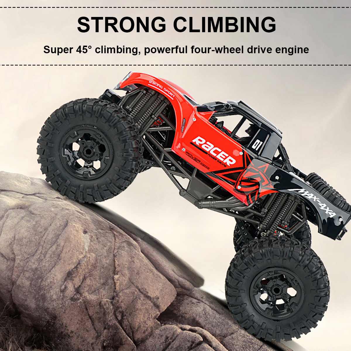 Fjärrkontroll Vattentät Off-Road Bil Leksak Carvallo