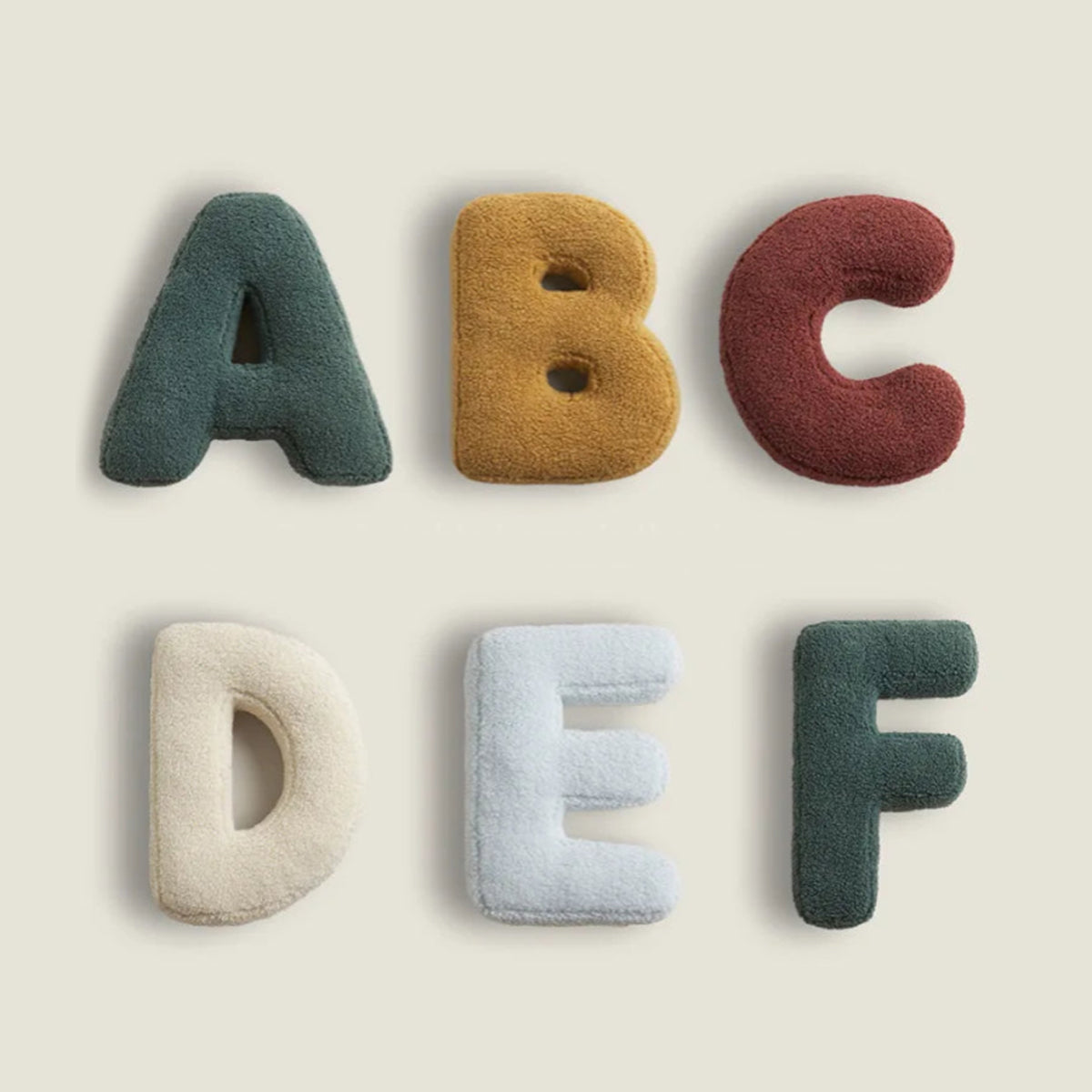Alphabet Design Sofa Cushion MILA Sverige