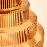 Flesformad Messing Glaskrona Carvallo