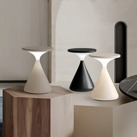 Trådlös LED-bordslampa – Dimbar och Uppladdningsbar i Sanduhr-design Carvallo