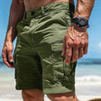 Bomulls Cargo Shorts med fickor för män Carvallo