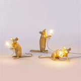 LumoMouse – Art Deco LED Bordslampa med Lekfull Design Hemnix