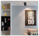 Arvesso | LED Taklampa Ytmonterad 360 Grader Rund Kurvrörelse Carvallo