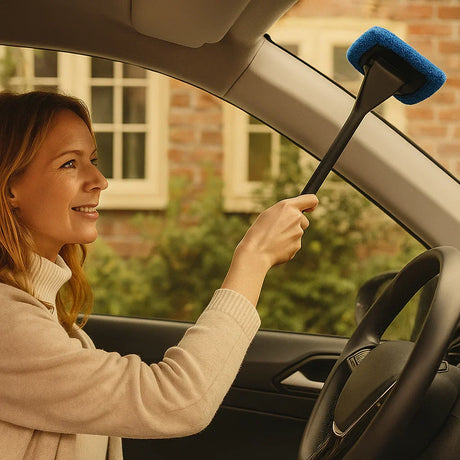 Praktisk mikrofiber vindruteskrapa Carvallo