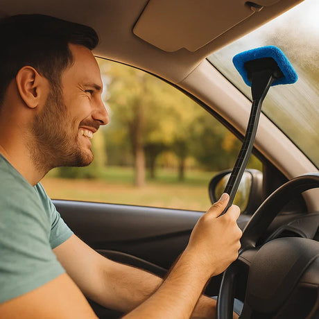 Praktisk mikrofiber vindruteskrapa Carvallo